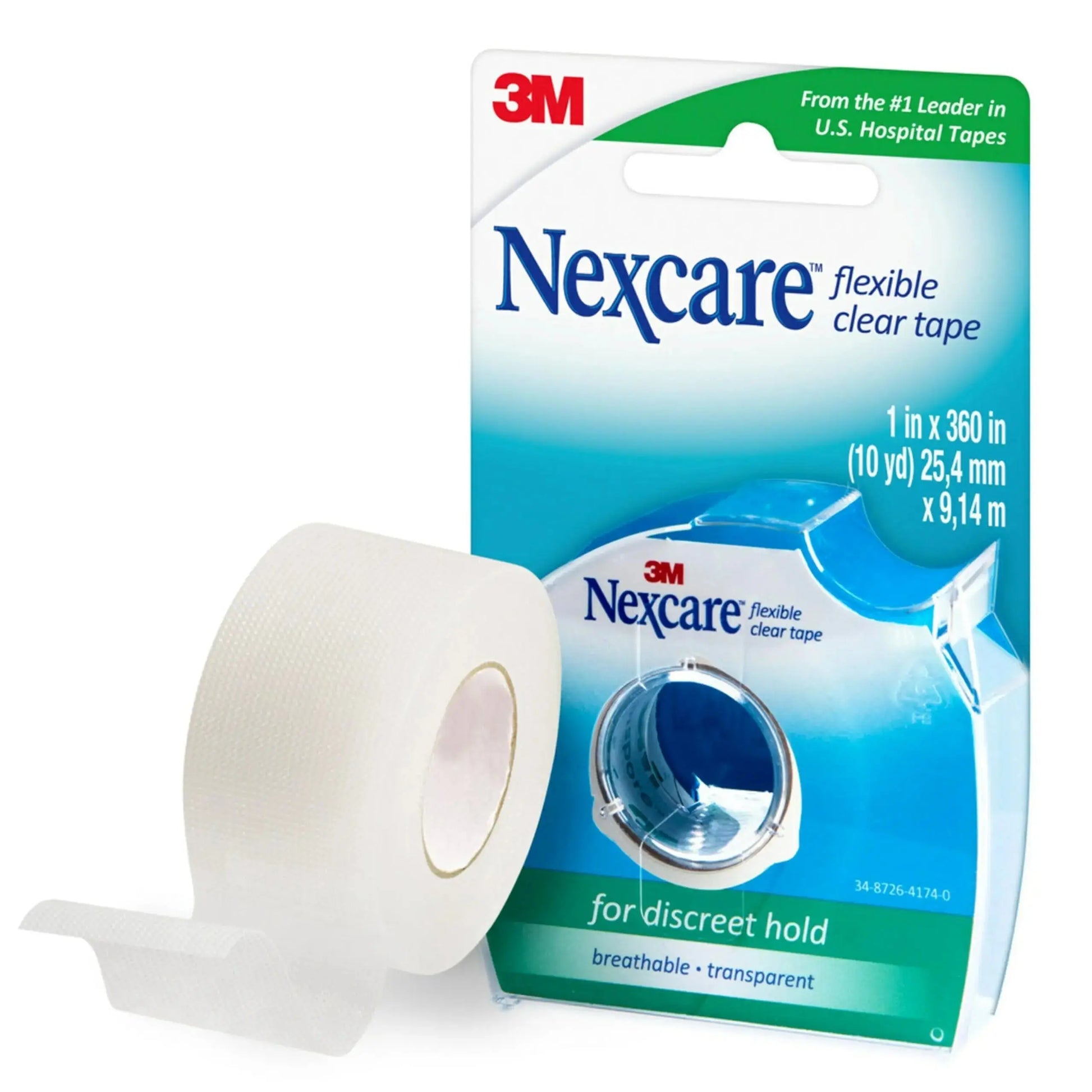 GoodSense Extra Strength 500mg Acetaminophen Caplets 50 Count & Nexcare Flexible Clear 1 Inch x 10 Yard Waterproof Transparent Tape 1 Roll GoodSenseAu supplements