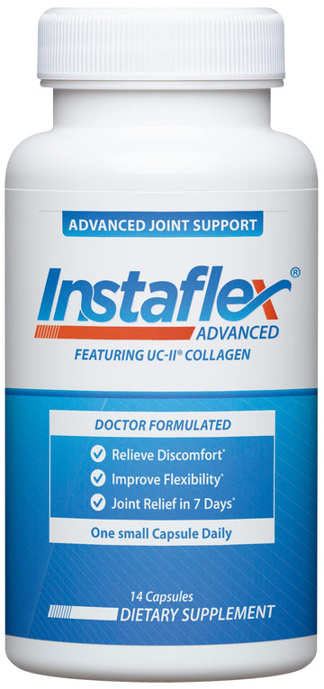 Instaflex Advanced Joint Support - Doctor Formulated Joint Relief Supplement, Featuring Collagen & 5 Other Joint Discomfort Fighting Ingredients - 14 Count InstaflexAu supplements