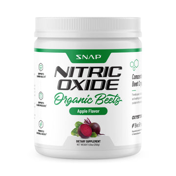 Snap Supplements USDA Organic Beet Root Powder, 3-in-1 Nitric Oxide Supplement Snap SupplementsAu supplements