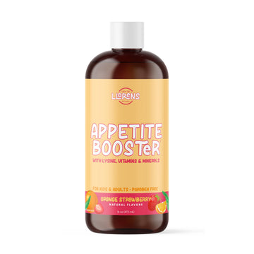 Appetite Booster Weight Gainer for Kids, 16 Fl Oz, Natural Orange Strawberry By Llorens Wellness LLORENS PHARMACEUTICALAu supplements