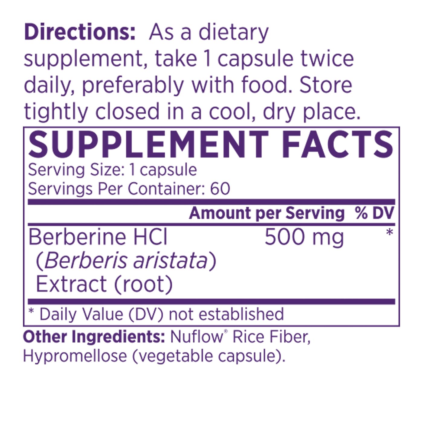 NAOMI Berberine 500mg - Immune Support & Normal LDL Cholesterol and Triglyceride NAOMIAu supplements