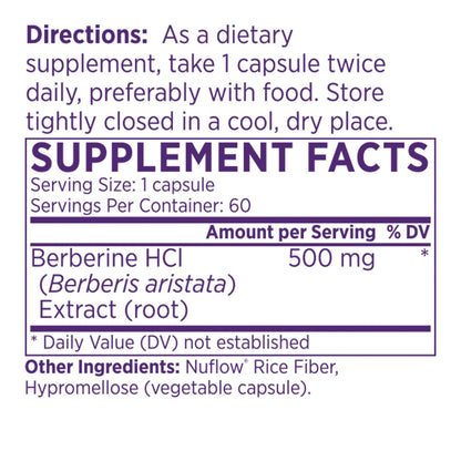 NAOMI Berberine 500mg - Immune Support & Normal LDL Cholesterol and Triglyceride NAOMIUS supplements