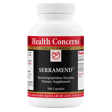 Health Concerns Serramend – Immune Defense Support Supplement – Serrapeptase Proteolytic Enzyme – Blood Circulation – Chinese Herbal Supplement for Men & Women – 180 Capsules Health ConcernsAu supplements
