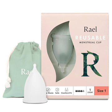 Rael Period Cup, Soft Reusable Menstrual Cups for Women - Medical-Grade Silicone, Period Cups RaelAu supplements