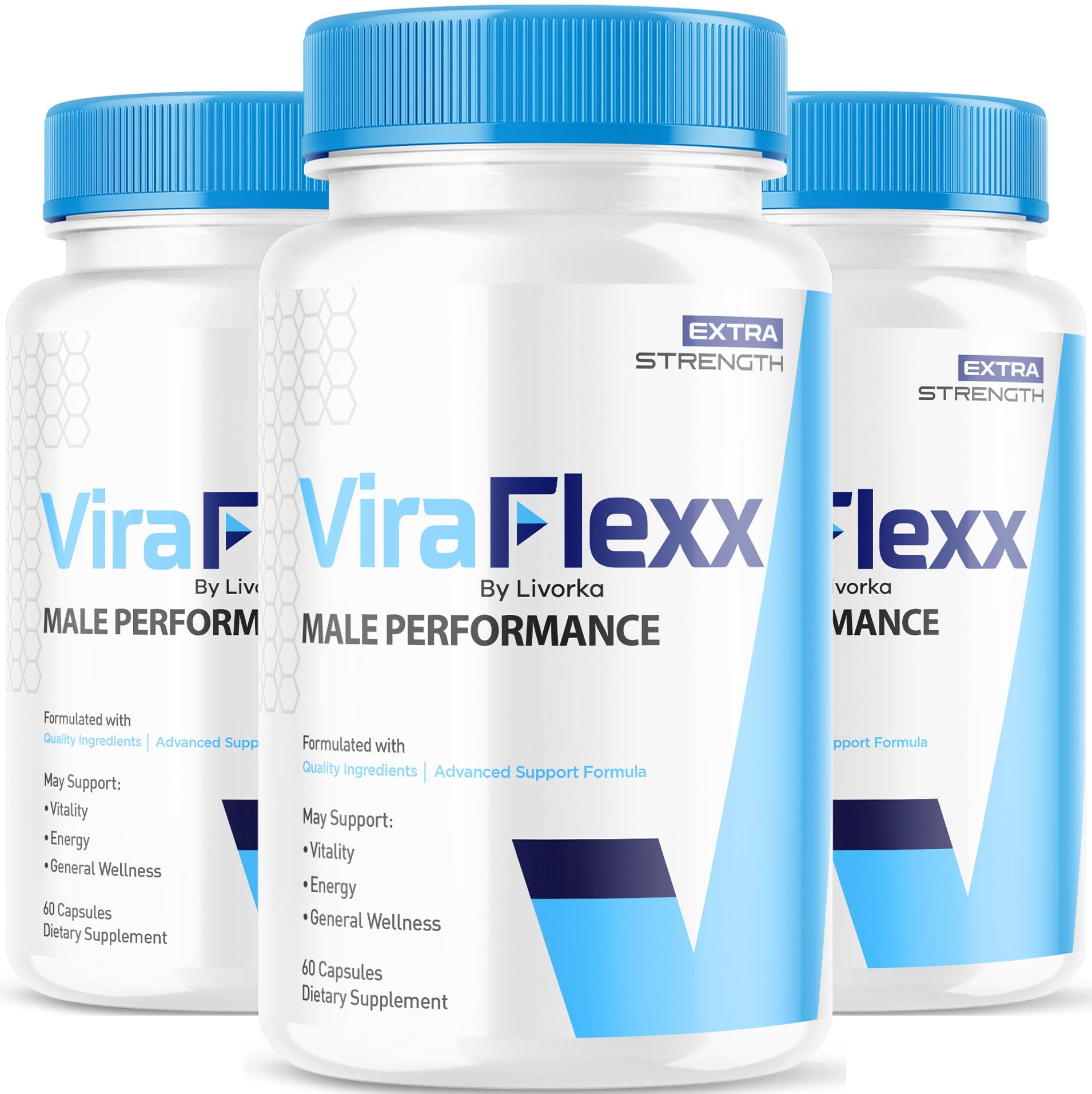 LIVORKA (3 Pack) ViraFlexx Capsules, ViraFlexx Advanced Support Formula Pills, Vira Flexx Pills (180 Capsules) LIVORKAAu supplements