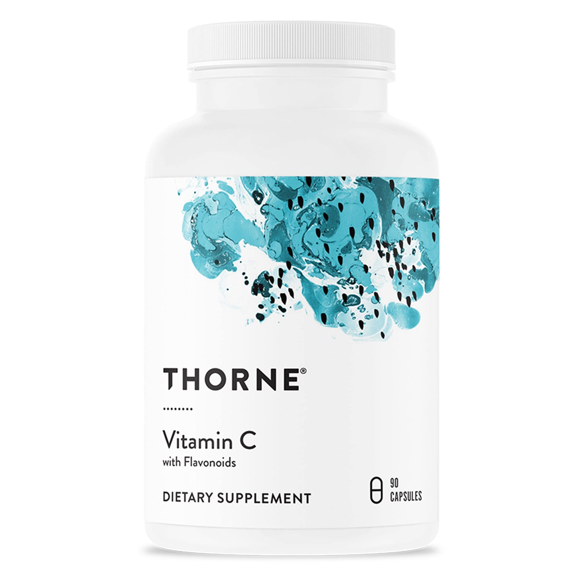 THORNE Vitamin C - Blend of Vitamin C and Citrus Bioflavonoids from Oranges - Support THORNEUS supplements