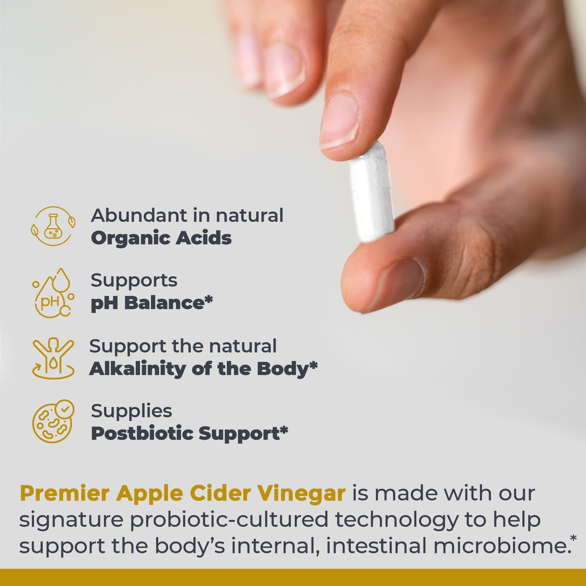 Premier Research Labs Apple Cider Vinegar Capsules - ACV Capsules, Apple Cider Vinegar Pills, Supplement for Digestion, pH Balance, Microbiome Health for Women and Men - 150 Vegetarian Capsules Premier Research LabsAu supplements