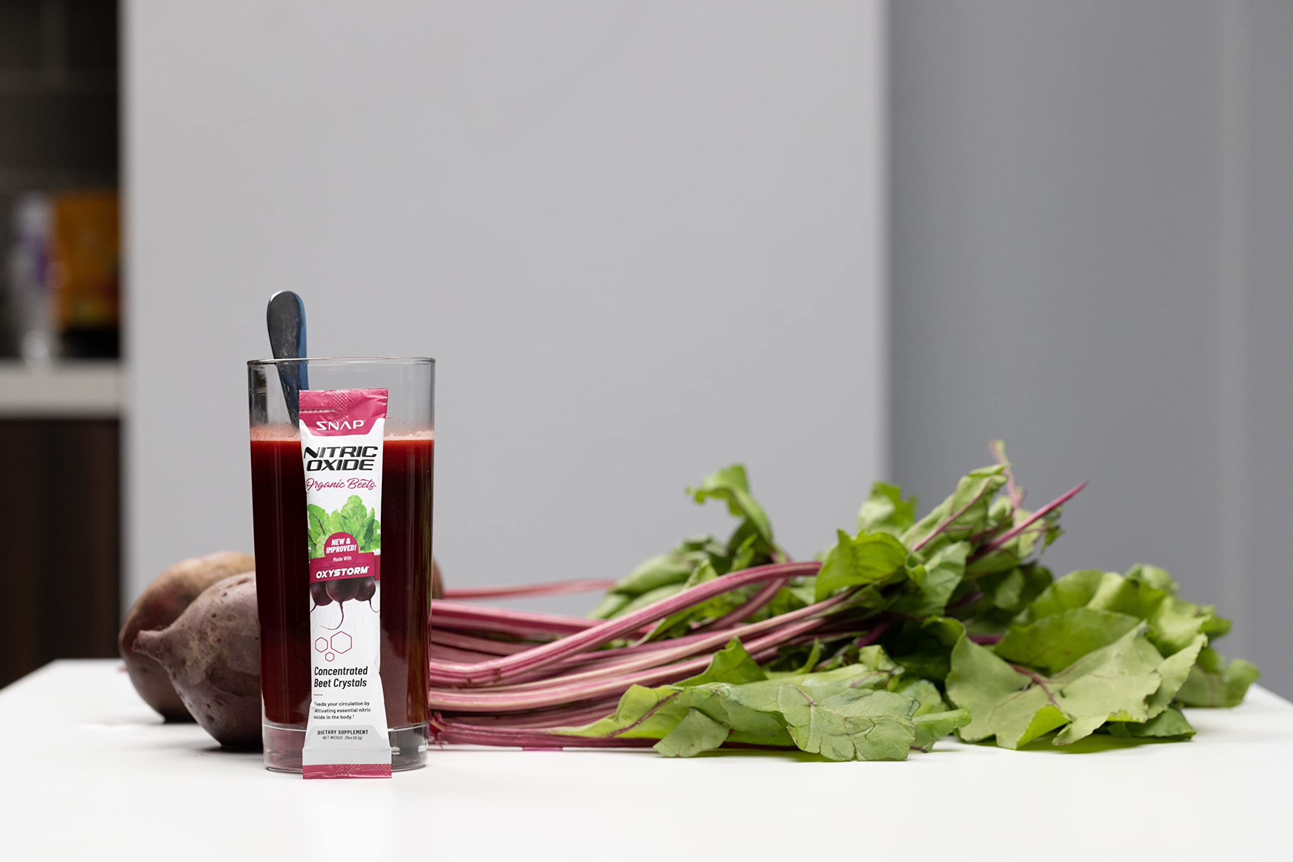 Snap Supplements Nitric Oxide Organic Beet Root Powder, Circulation Superfood On-The-Go Snap SupplementsAu supplements
