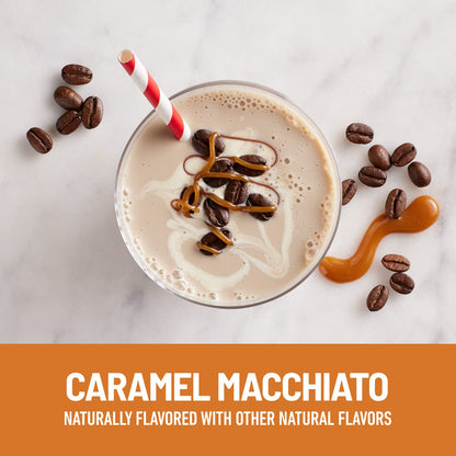 SlimFast Protein Shake with Caffeine, Caramel Macchiato- 20g Protein SlimFastUS supplements