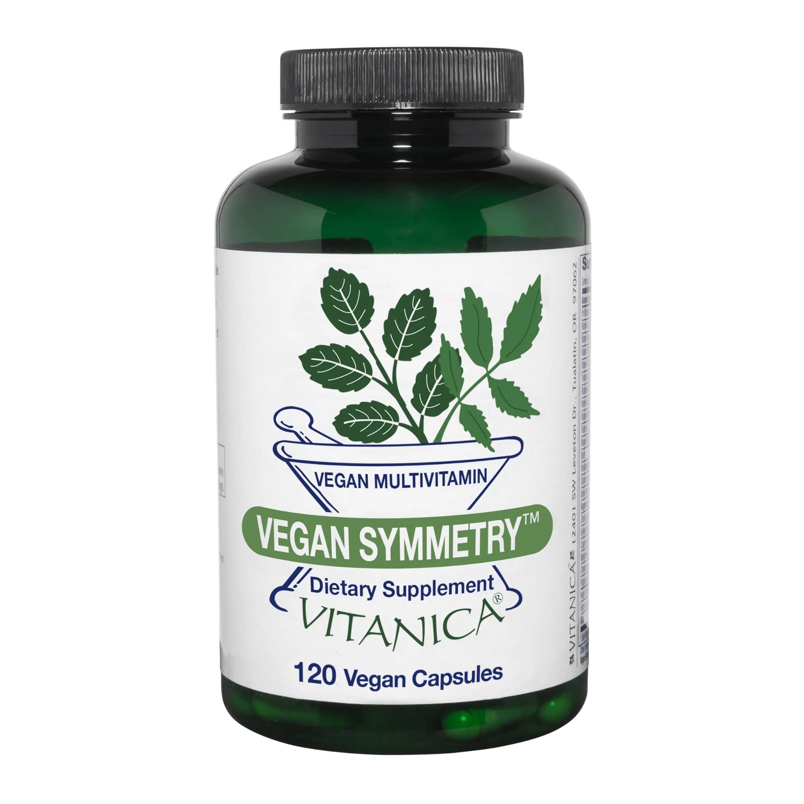 Vitanica Vegan Symmetry - Daily Multivitamin for Vegans - Heart, Bone & Immune System Health Support with Vitamin B12, Zinc, Calcium VitanicaAu supplements