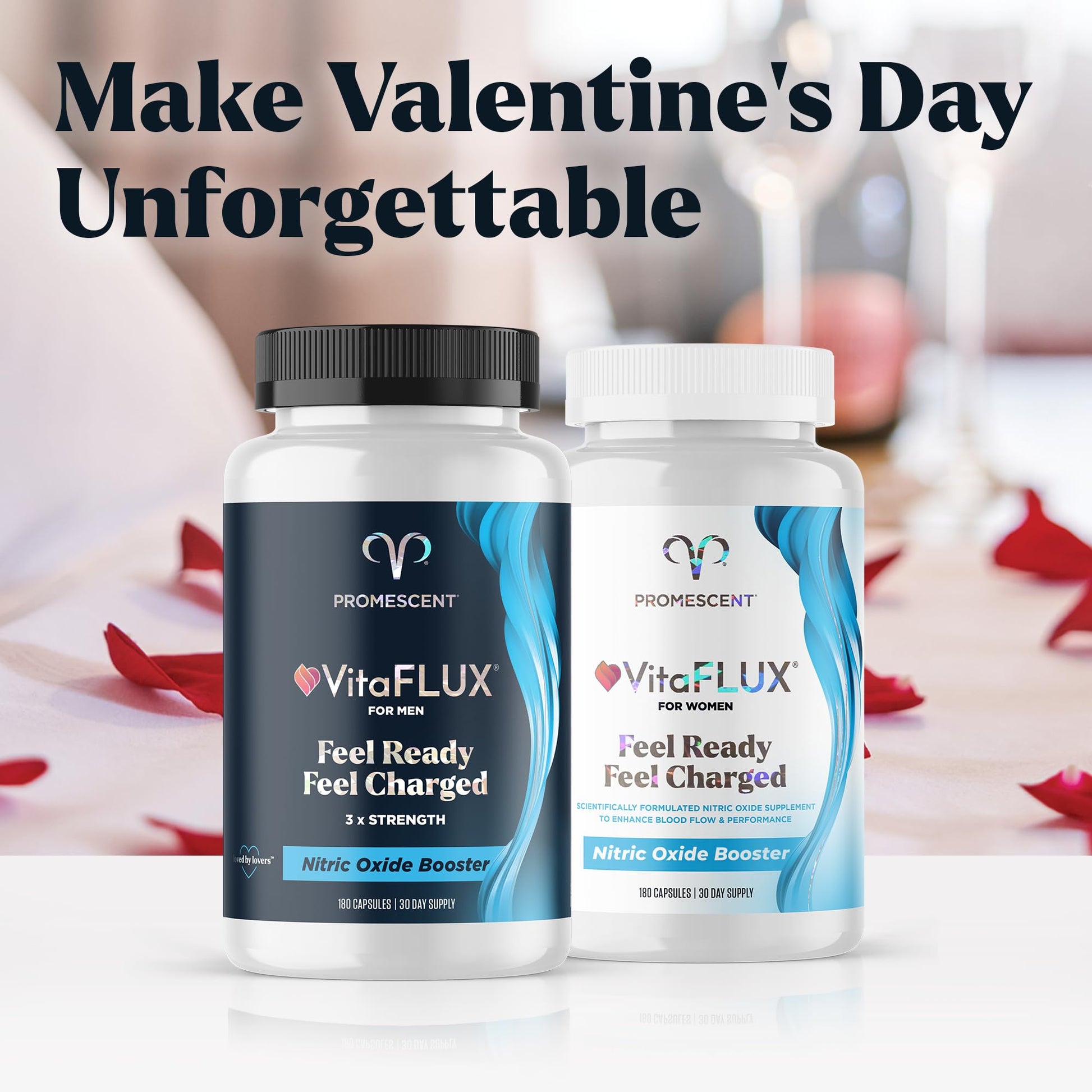 Promescent VitaFLUX Nitric Oxide Supplements for Men, Fast Acting Male Enhancing Pills for Stamina, Size & Performance, L-Arginine L-Citrulline L-Carnitine (30 Servings) PromescentAu supplements