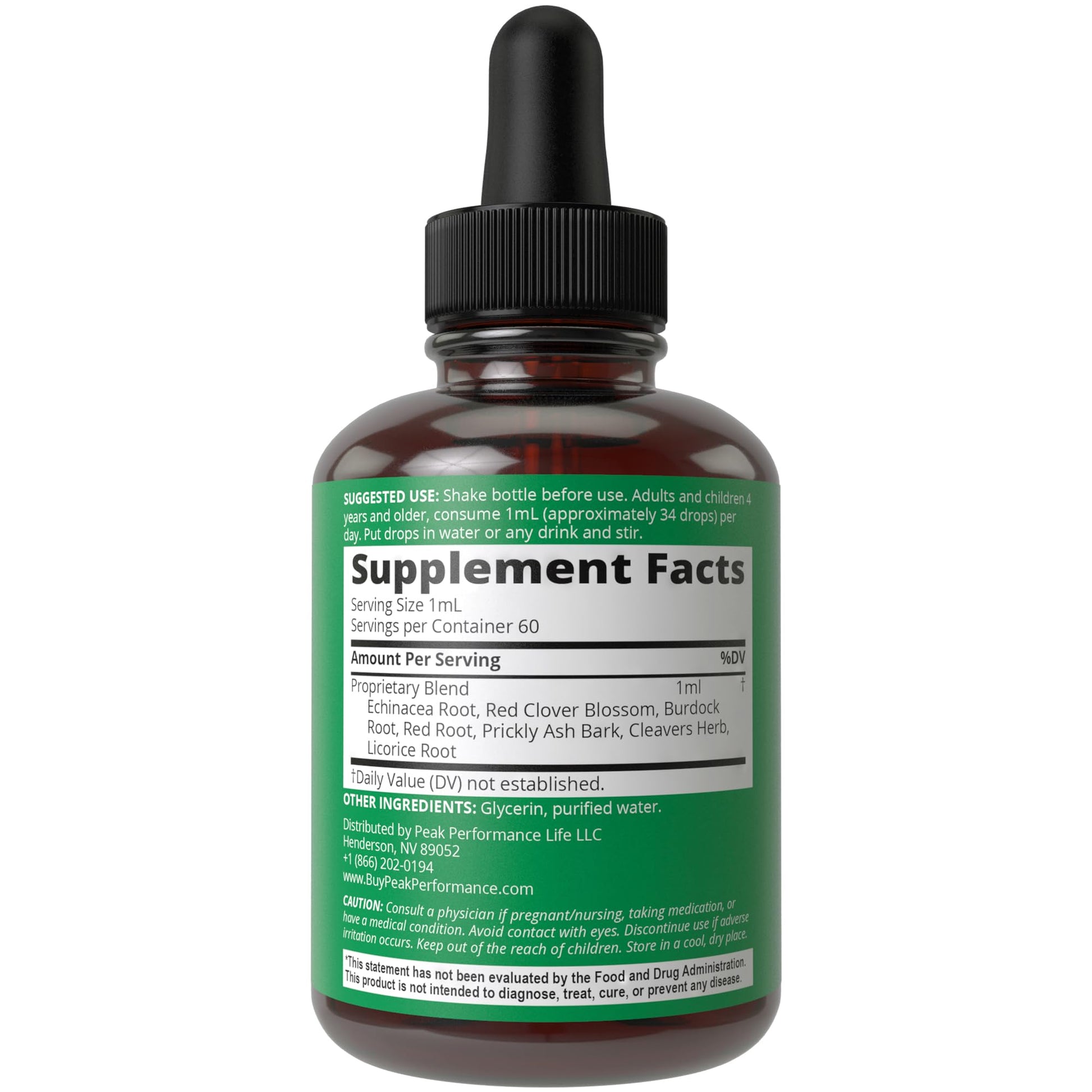 Lymphatic Drainage Drops. Sugar Free 7-in-1 Lymph Detox And Cleanse Support Peak PerformanceAu supplements