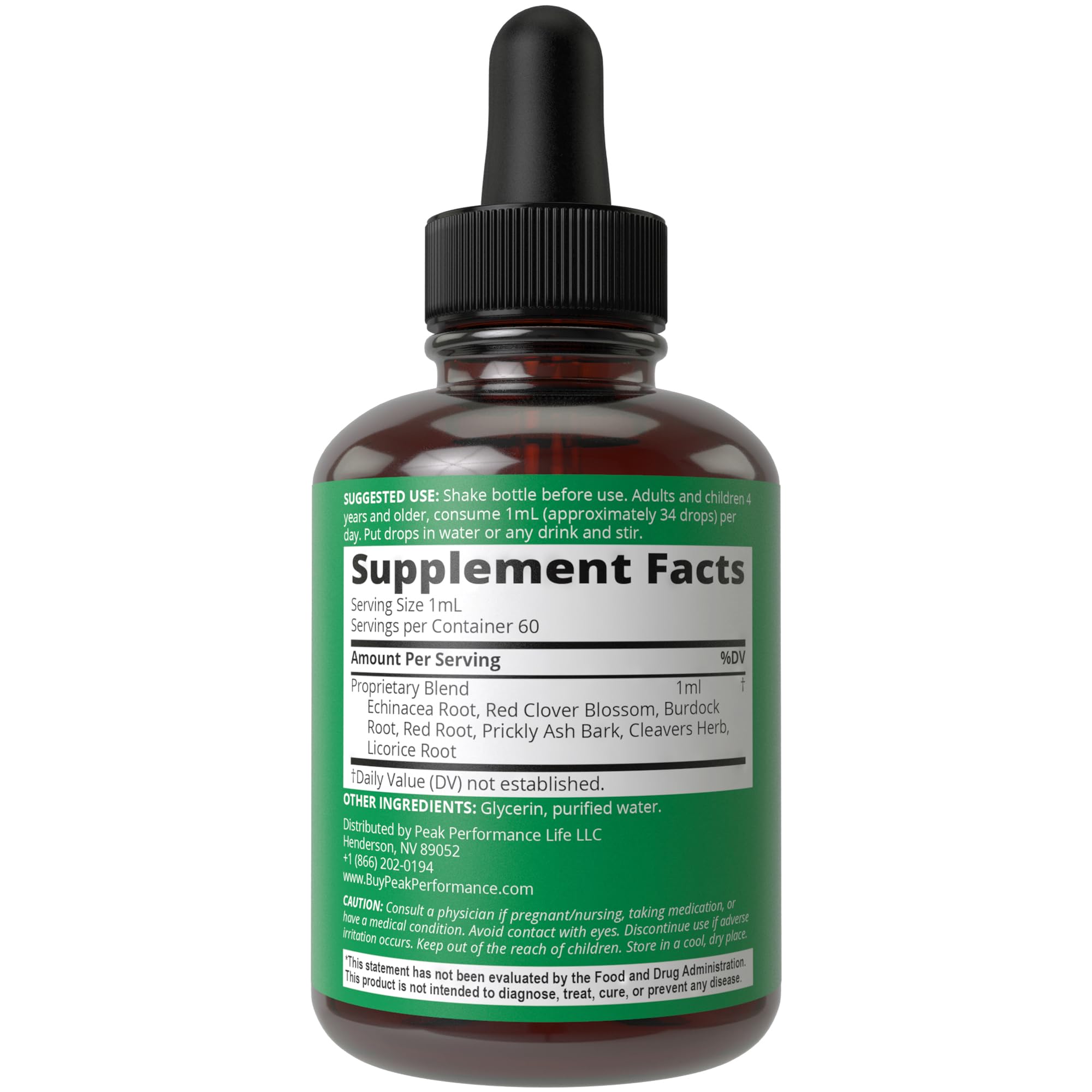 Lymphatic Drainage Drops. Sugar Free 7-in-1 Lymph Detox And Cleanse Support Peak PerformanceAu supplements