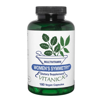 Vitanica Women's Symmetry, High Potency Daily Multivitamin, Vegan/Vegetarian, 180 Capsules VitanicaAu supplements