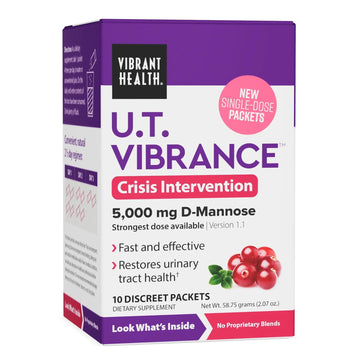 Vibrant Health, U.T. Vibrance Stick Packs, Crisis Intervention for Urinary Tract Health, 10 Servings Vibrant HealthAu supplements