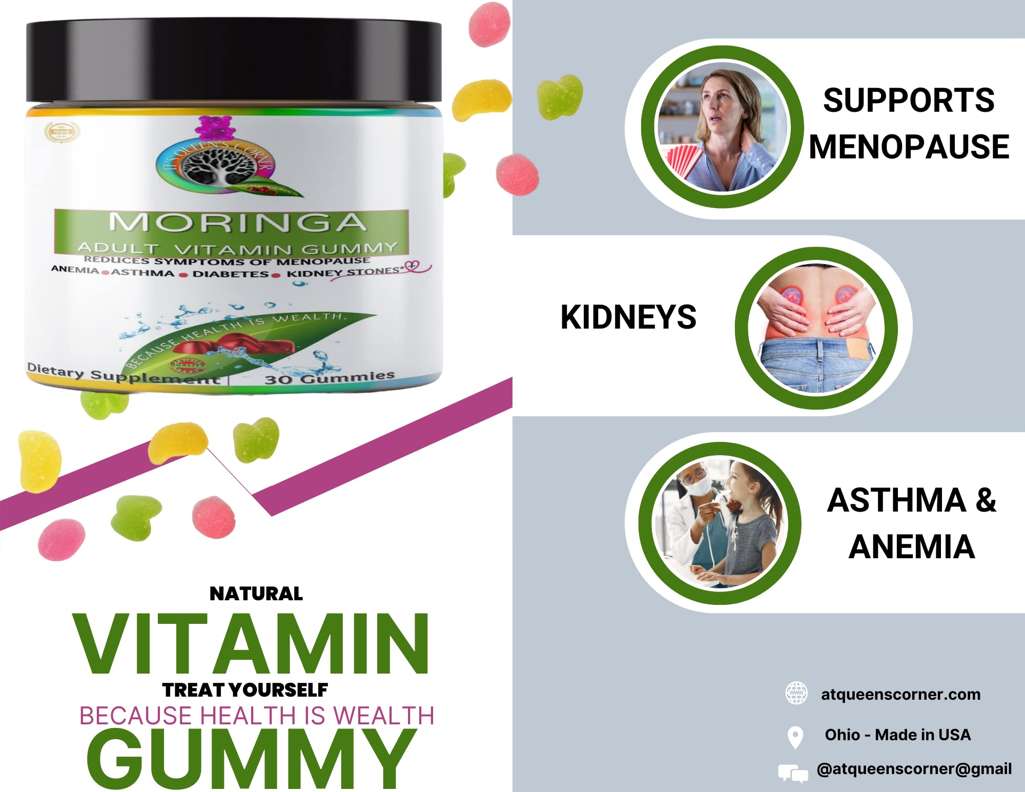 Moringa- Adult Supplement Gummy GenericAu supplements