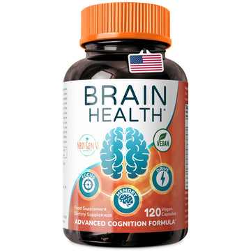 Brain Supplement - 120 Vegan Capsules - Dietary Nootropic May Help Memory, Cognitive Function & Focus - Formulation with Amino Acids, Polyphenols & B Vitamins - for Women, Men & Seniors - by NextGenU NGU Next Gen UAu supplements