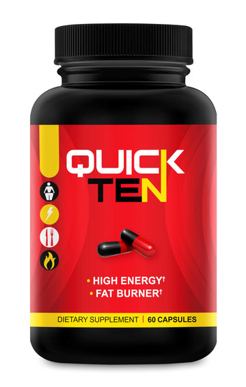 Nutriment Quick Ten - Best Weight Loss Pills - Natural Metabolism Booster NutrimentUS supplements