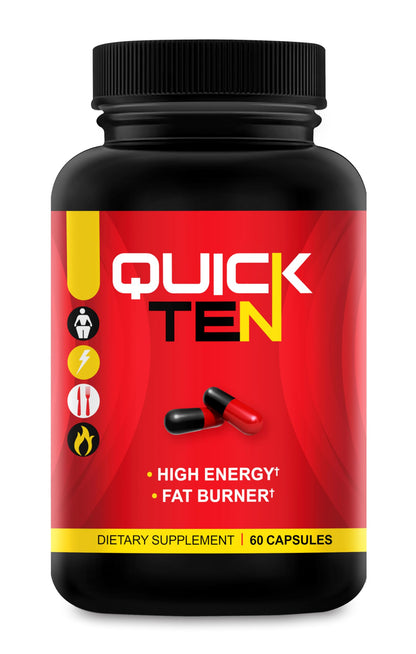 Nutriment Quick Ten - Best Weight Loss Pills - Natural Metabolism Booster NutrimentUS supplements