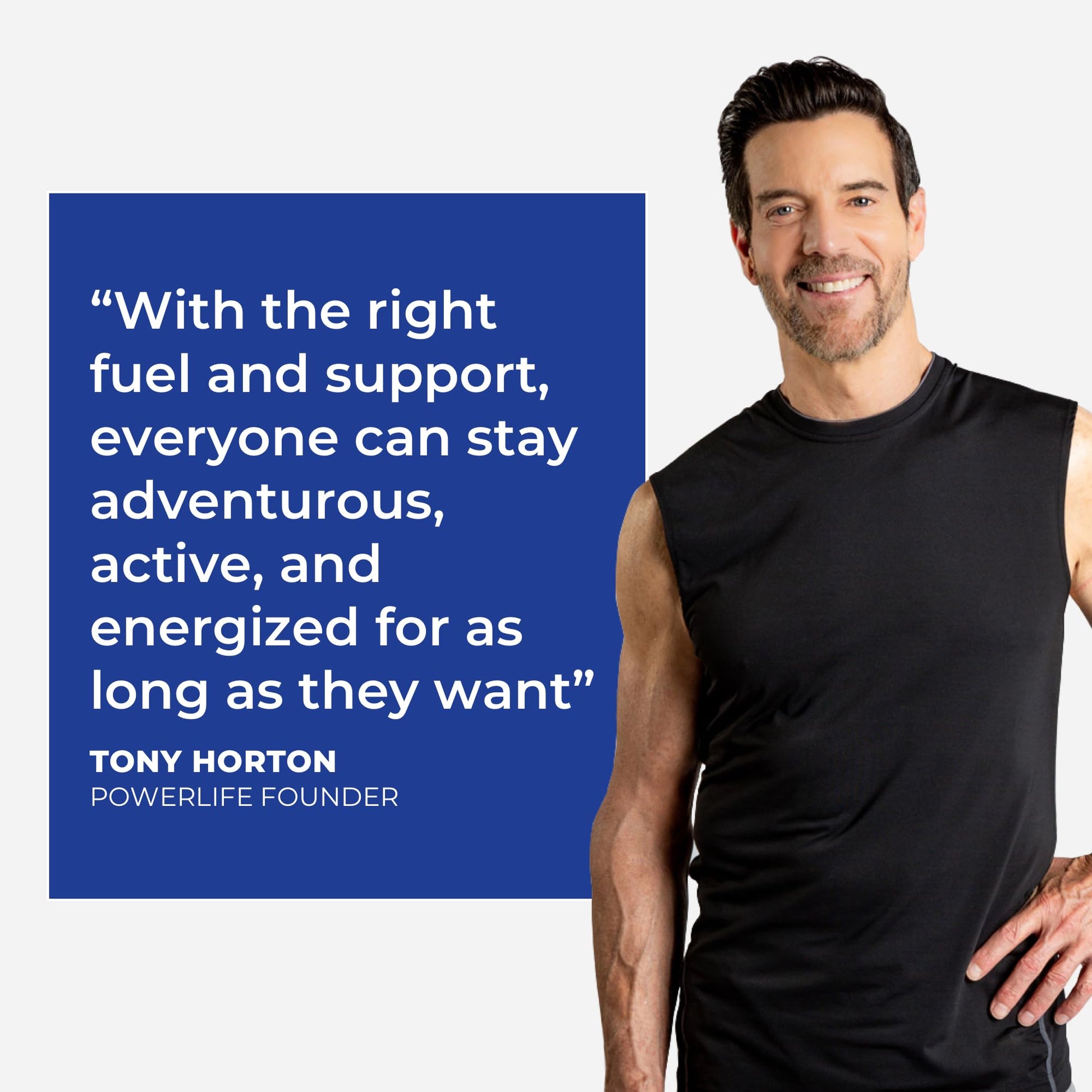 POWERLIFE Tony Horton High Impact Grass Fed Whey Protein with 3000 MG of HMB POWERLIFEUS supplements
