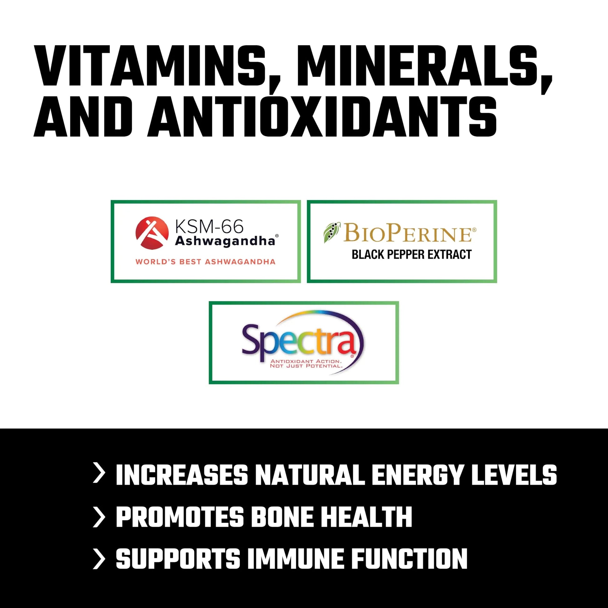 Axe & Sledge Multi Plus Multivitamin | 24 Bioavailable Vitamins & Minerals, Ashwagandha | Multivitamin for Women and Men Axe & SledgeAu supplements