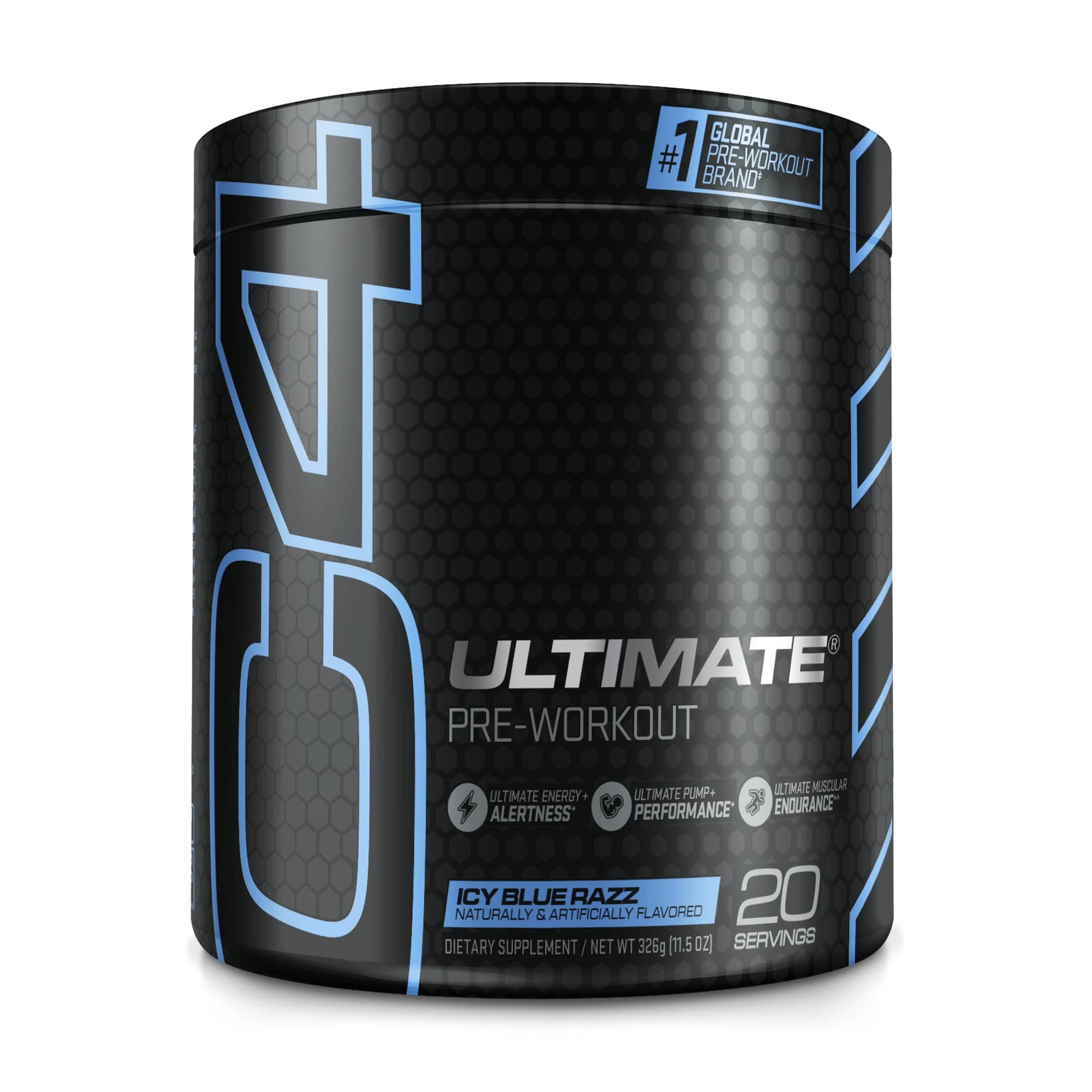 Cellucor C4 Ultimate Pre Workout Powder ICY Blue Razz - Sugar Free Preworkout CellucorUS supplements