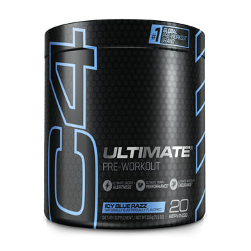 Cellucor C4 Ultimate Pre Workout Powder ICY Blue Razz - Sugar Free Preworkout CellucorUS supplements