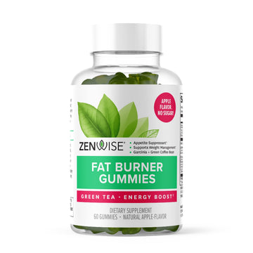 Zenwise Health Fat Burner Gummies - Appetite Suppressant for Weight Loss with Green healthsupps.co.ukUS supplements
