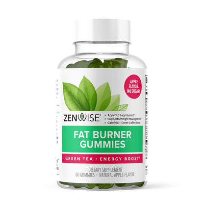 Zenwise Health Fat Burner Gummies - Appetite Suppressant for Weight Loss with Green healthsupps.co.ukUS supplements