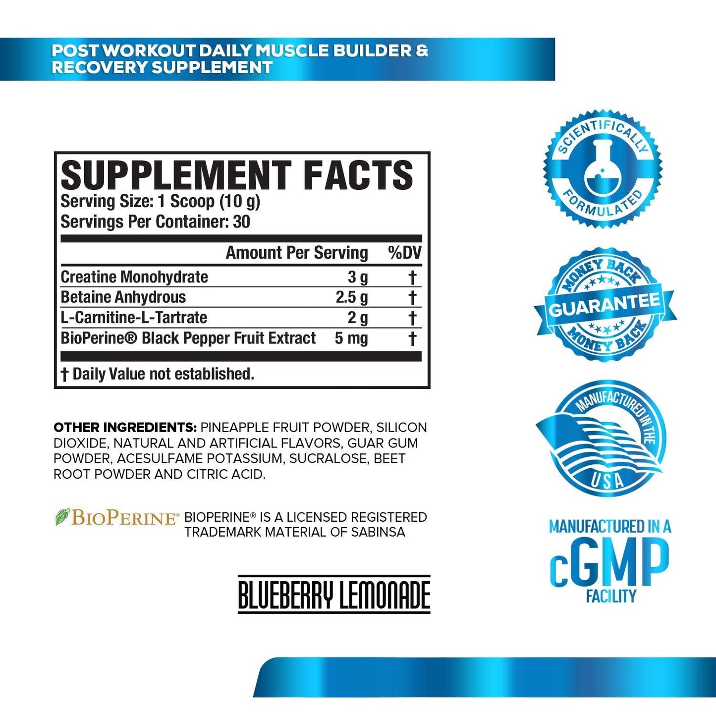 Jacked Factory NITROSURGE Pre Workout Supplement, Growth Surge Post Workout Muscle Jacked FactoryUS supplements
