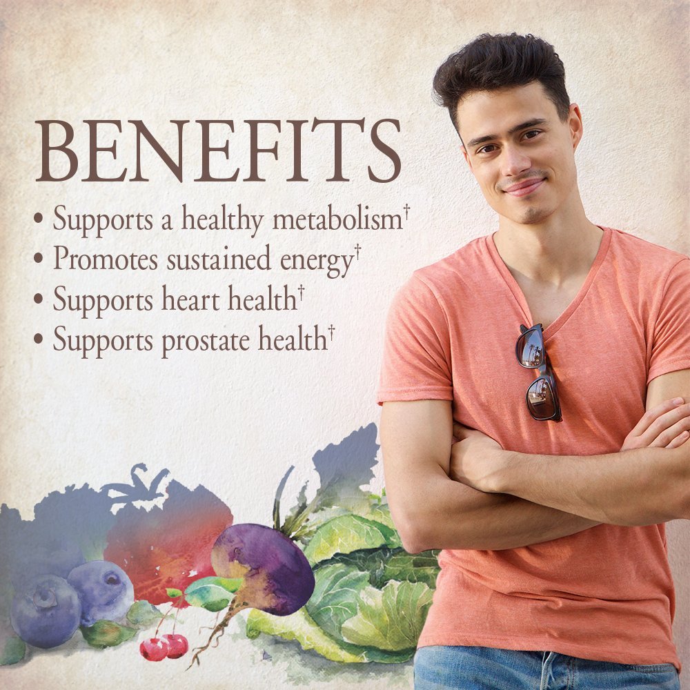 Garden of Life Organics Whole Food Multivitamin for Men, 120 Tablets, Vegan Mens Vitamins and Minerals for Health and Well-Being, Certified Organic Vegan Multi Garden of LifeAu supplements