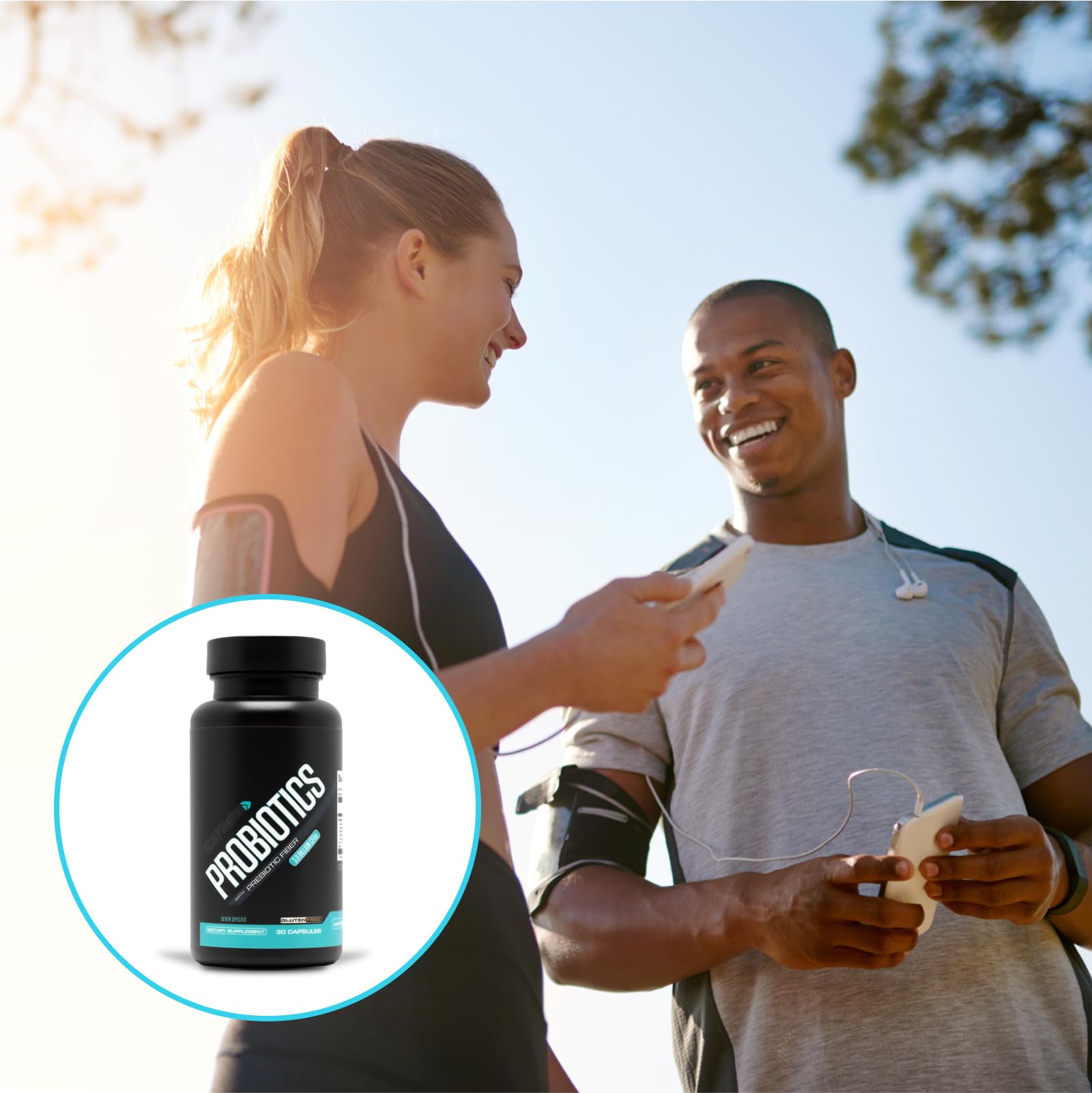 Sculpt Nation by V Shred Premium Probiotics - Digestive & Gut Health Support - Helps with Occasional Constipation, Gas and Bloating - 30-Day Supply Sculpt NationAu supplements