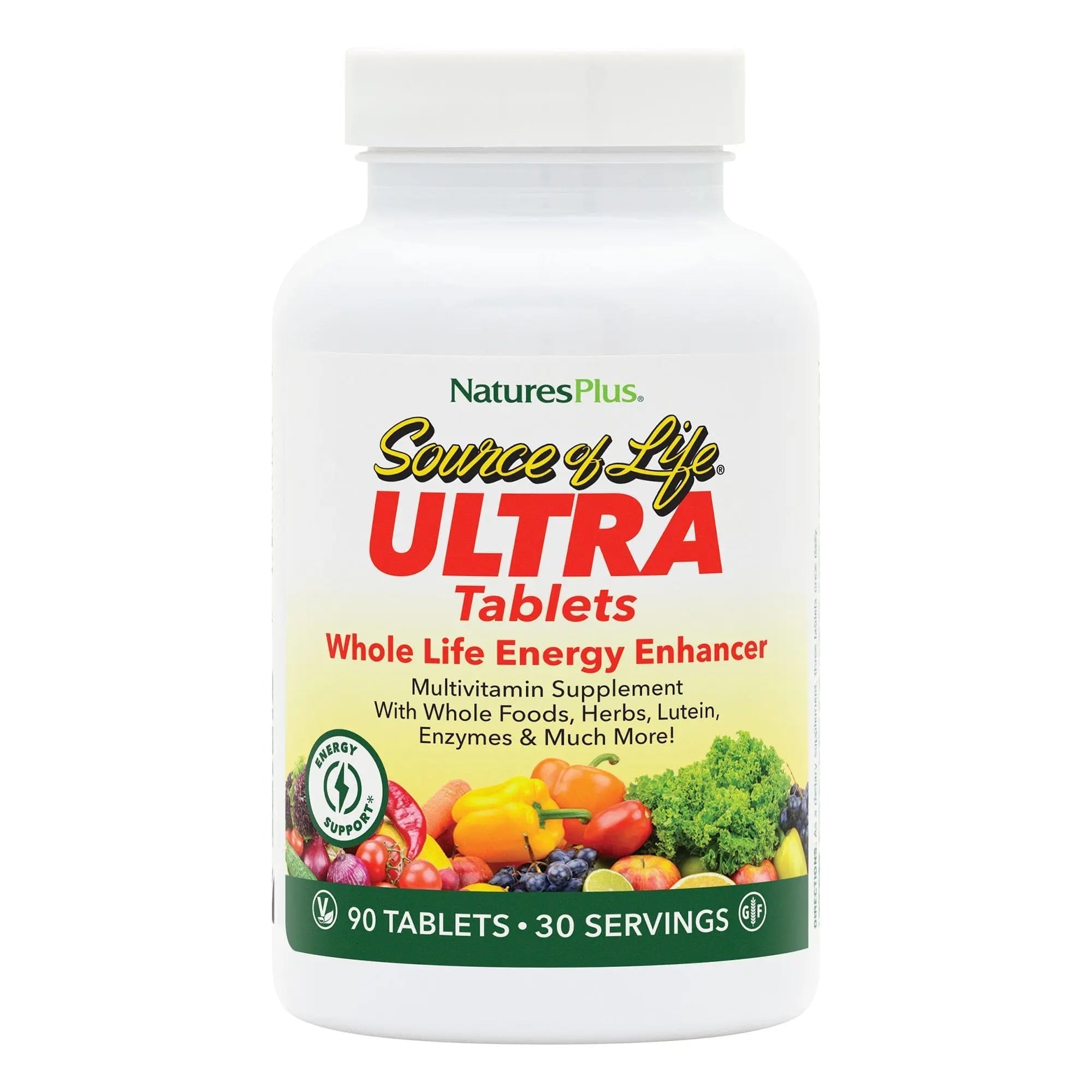 NaturesPlus Ultra Source of Life Multivitamin - 90 Tablets - Supports Immune Health, Energy & Overall Well-Being - with Lutein & Vitamin D3 Aus HealthcareAu supplements