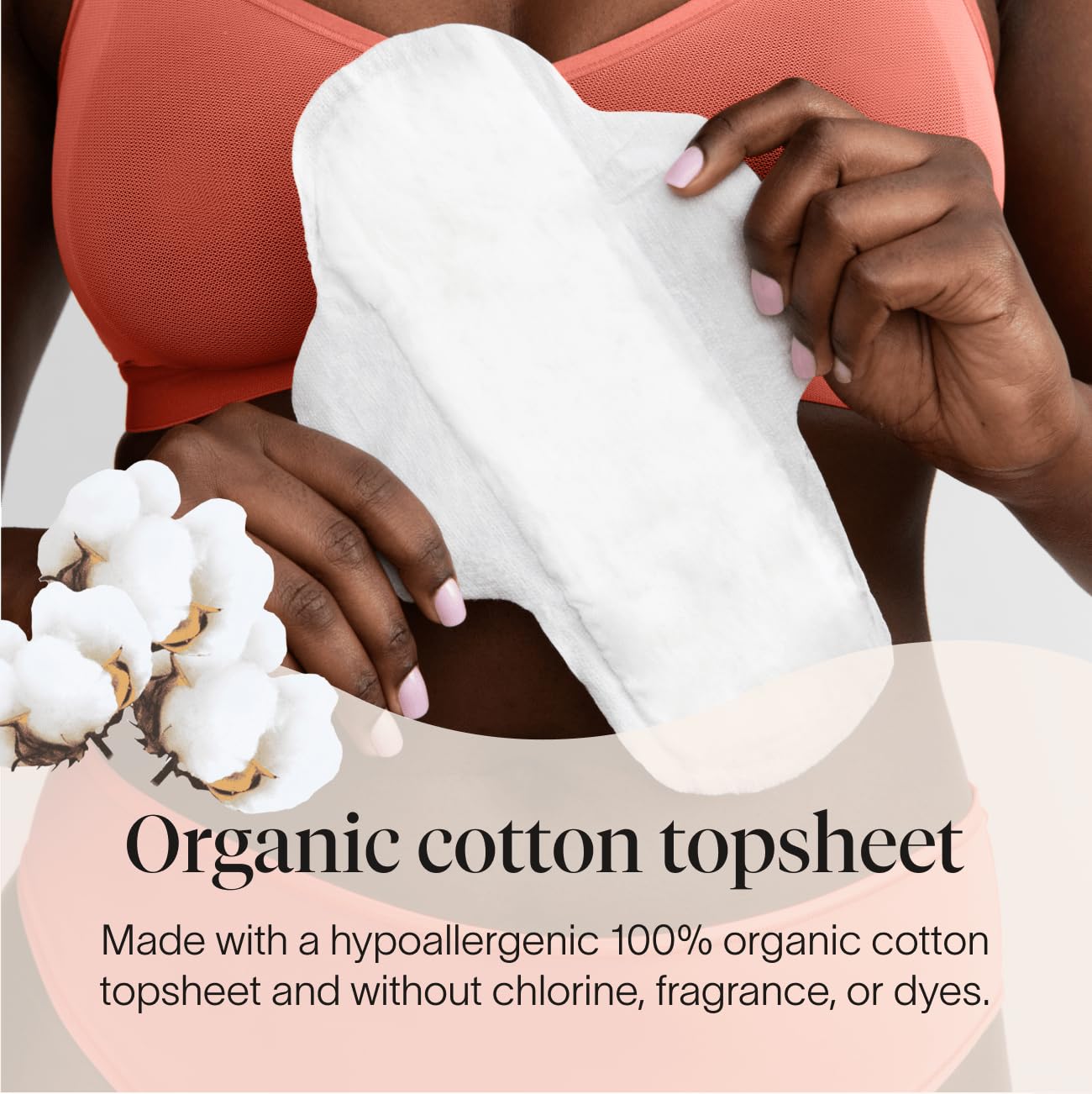 Cora Organic Pads | Ultra Thin Period Pads with Wings | Overnight Absorbency CoraAu supplements