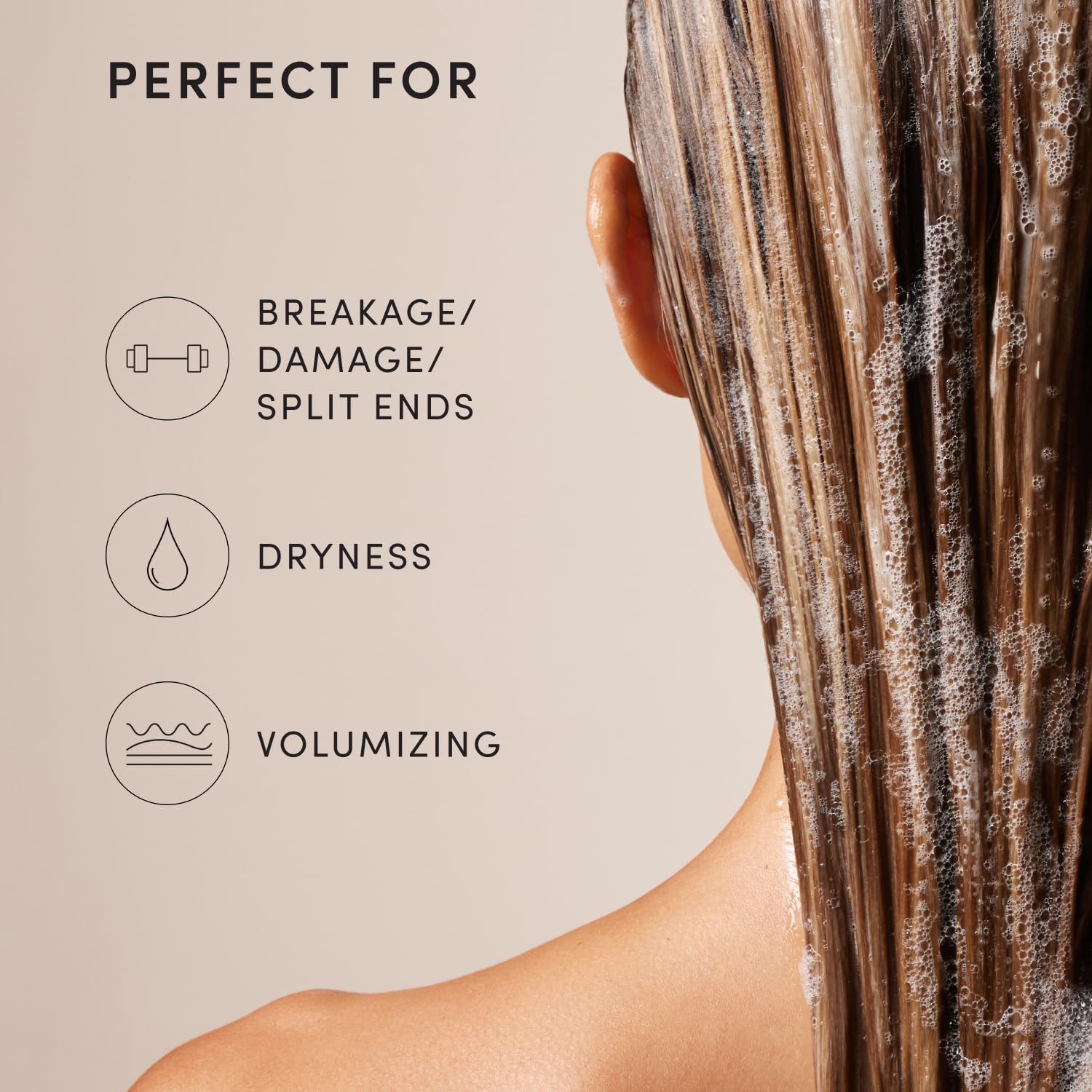 OUAI Fine Hair Shampoo Refill - Volumizing Shampoo for Fine Strands - Made with Biotin, Keratin & Chia Seed Oil - Strengthens, Nourishes & Thickens - Color-Safe & Sulfate Free Hair Care (32 Fl oz) OUAIAu supplements