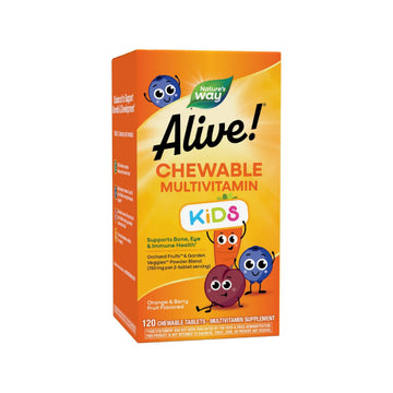 Alive! Children's Multi-Vitamin Chewable - 120 Chewable Tablets by Nature's Way Nature's WayAu supplements