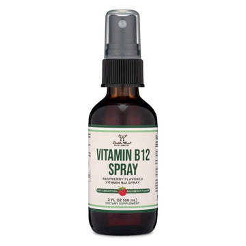 Vitamin B12 Sublingual Spray (2 Spray Dose of Vitamin 12 1000mcg, 3 Spray Serving Size Double Wood SupplementsAu supplements