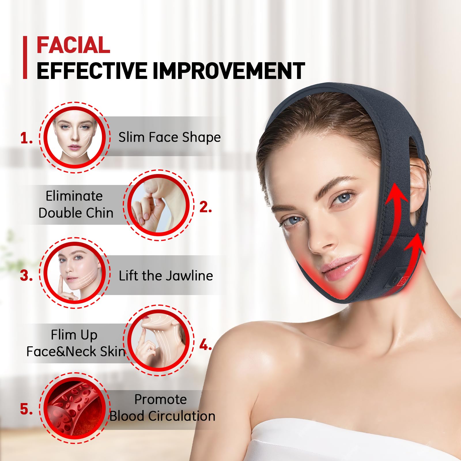 Rikimxin Red Light Therapy for Neck, 660nm Red Light and 850nm Near Infrared Light Therapy Pad RikimxinAu supplements