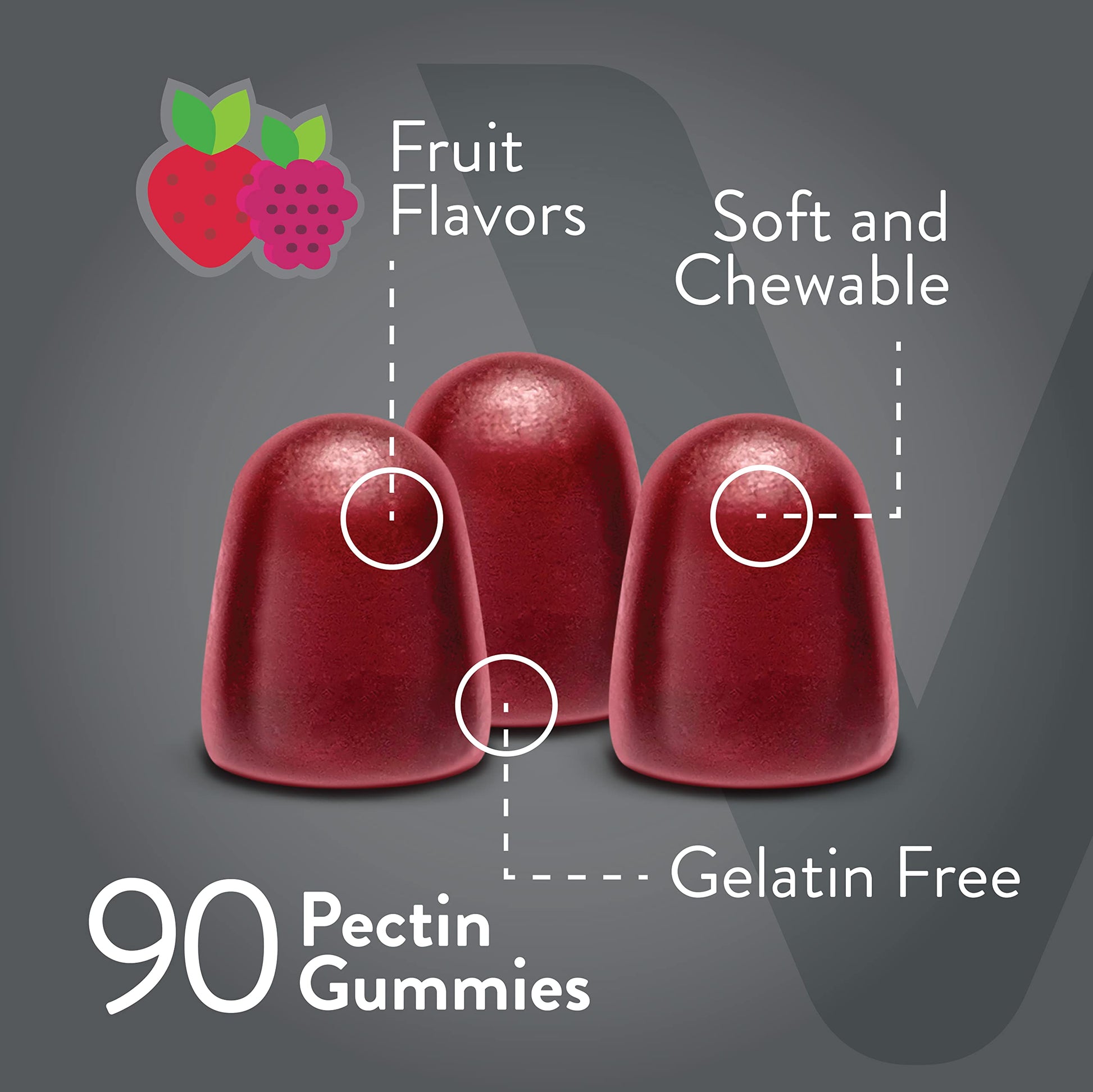 Prebiotic Fiber Gummies 7G Extra Strength [Zero Sugar Added] Digestive Heath Regularity ViteeyAu supplements