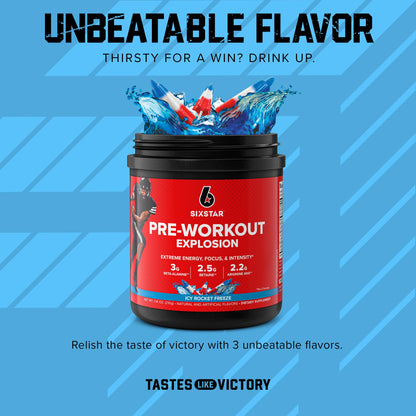 Six Star Pre Workout PreWorkout Explosion | Pre Workout Powder for Men & Women Six StarUS supplements