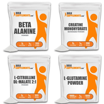 BULKSUPPLEMENTS.COM Beta Alanine Powder 1KG, with Creatine Monohydrate Powder BULKSUPPLEMENTS.COMAu supplements