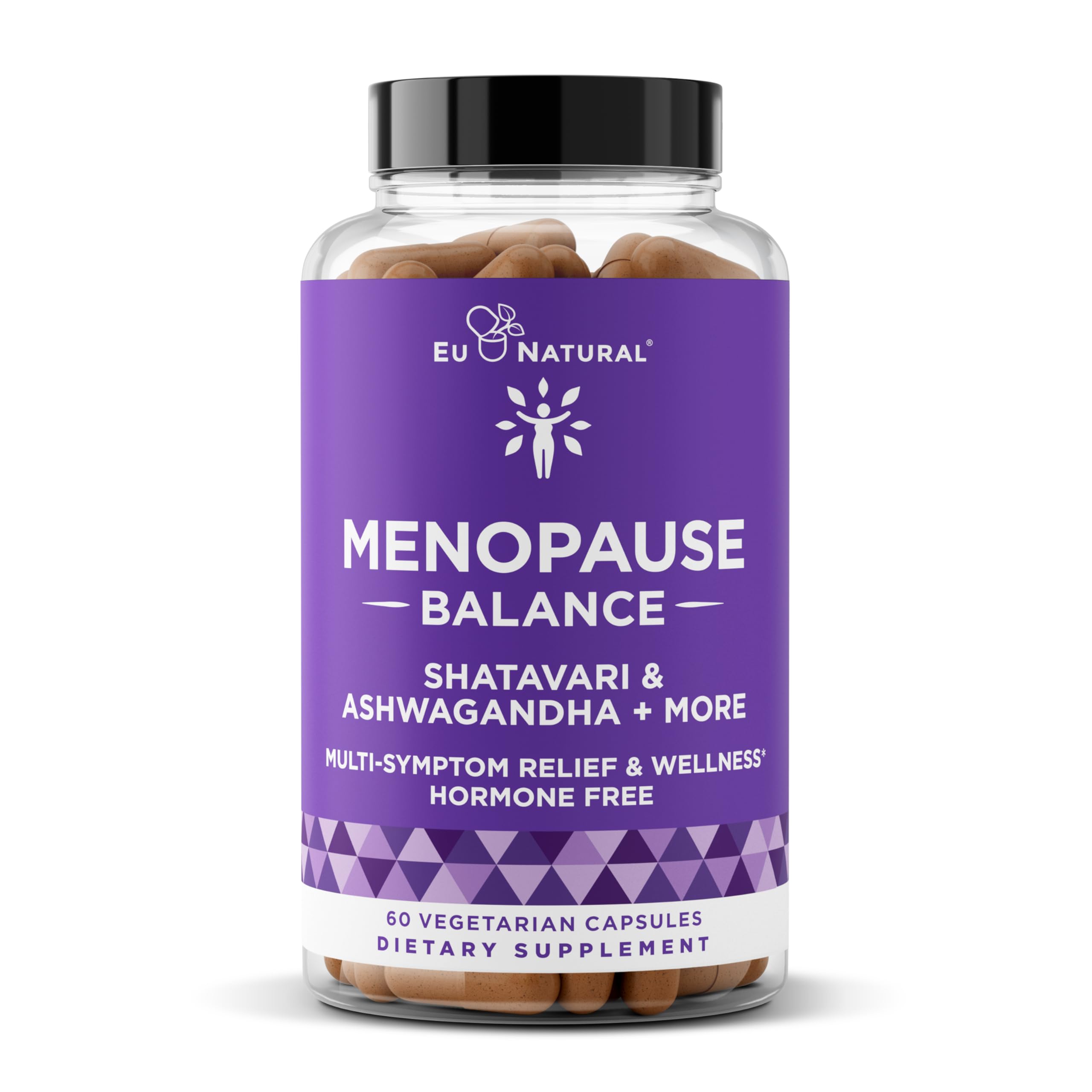 Premium Menopause Supplement for Women – Menopause Balance with Shatavari, Ashwagandha, L-Theanine & Holy Basil – Holistic Multi-Symptom Menopause Support & Hot Flash Relief – 60 Vegetarian Capsules Eu NaturalAu supplements