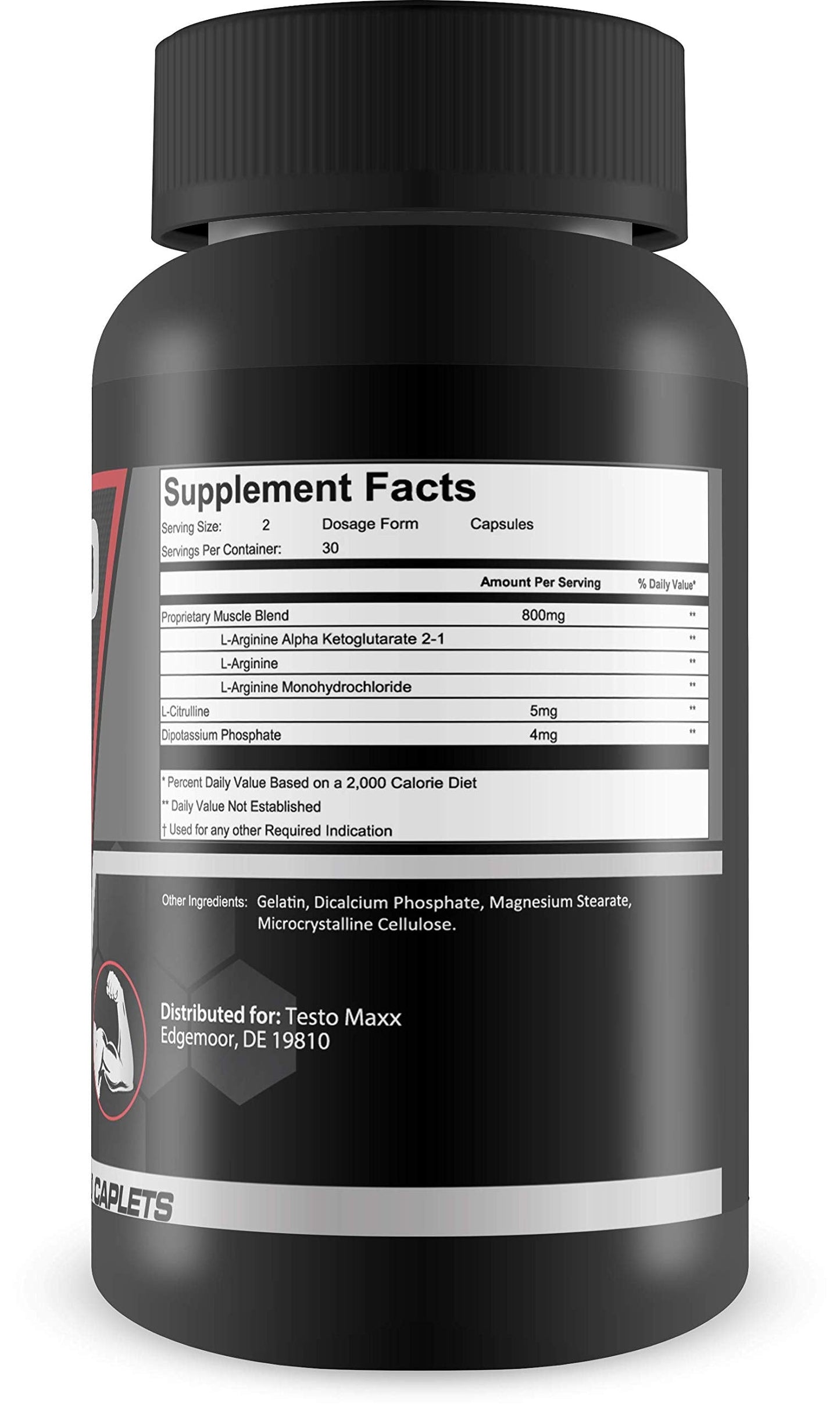 Prime X Nitro Max- Nitric Oxide Supplement - Premium Muscle Building Nitric Oxide Booster Prime XUS supplements