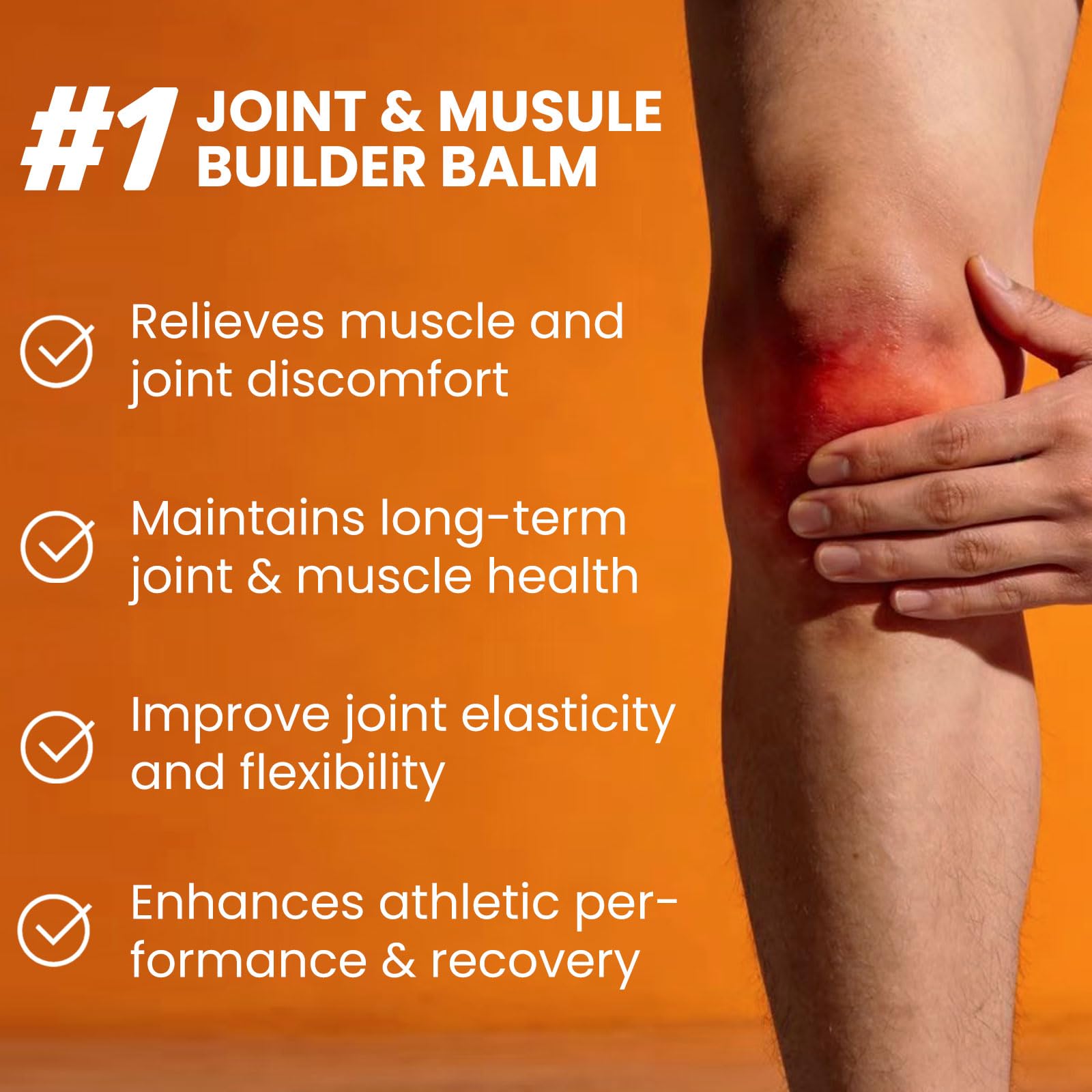 Norse Organics Official Muscle and Joint Balm, Muscle and Joint Builder Balm | Comfrey Oil, Beeswax, Arnica Oil, Jojoba Oil, Sea Buckthorn Extract, for Knee/Elbow/Shoulder/Back/Neck (1 PCS) Norse Organics OfficialAu supplements