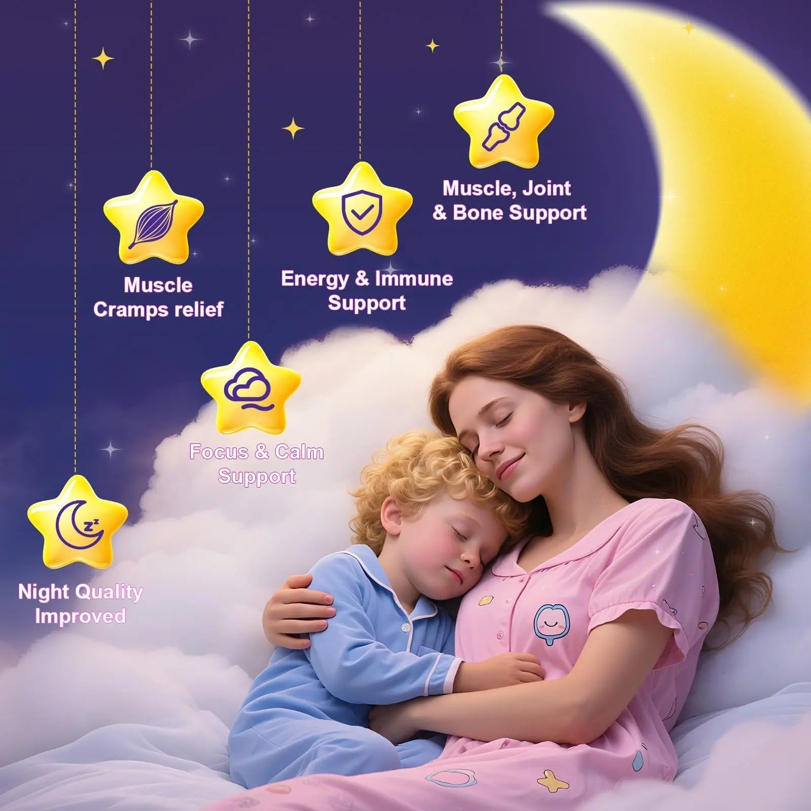 Elysx Kids Methylated Multivitamin Chewable & Liposomal Magnesium Glycinate 400mg Gummies, Immune & Brain, Muscle & Relax ElysxAu supplements