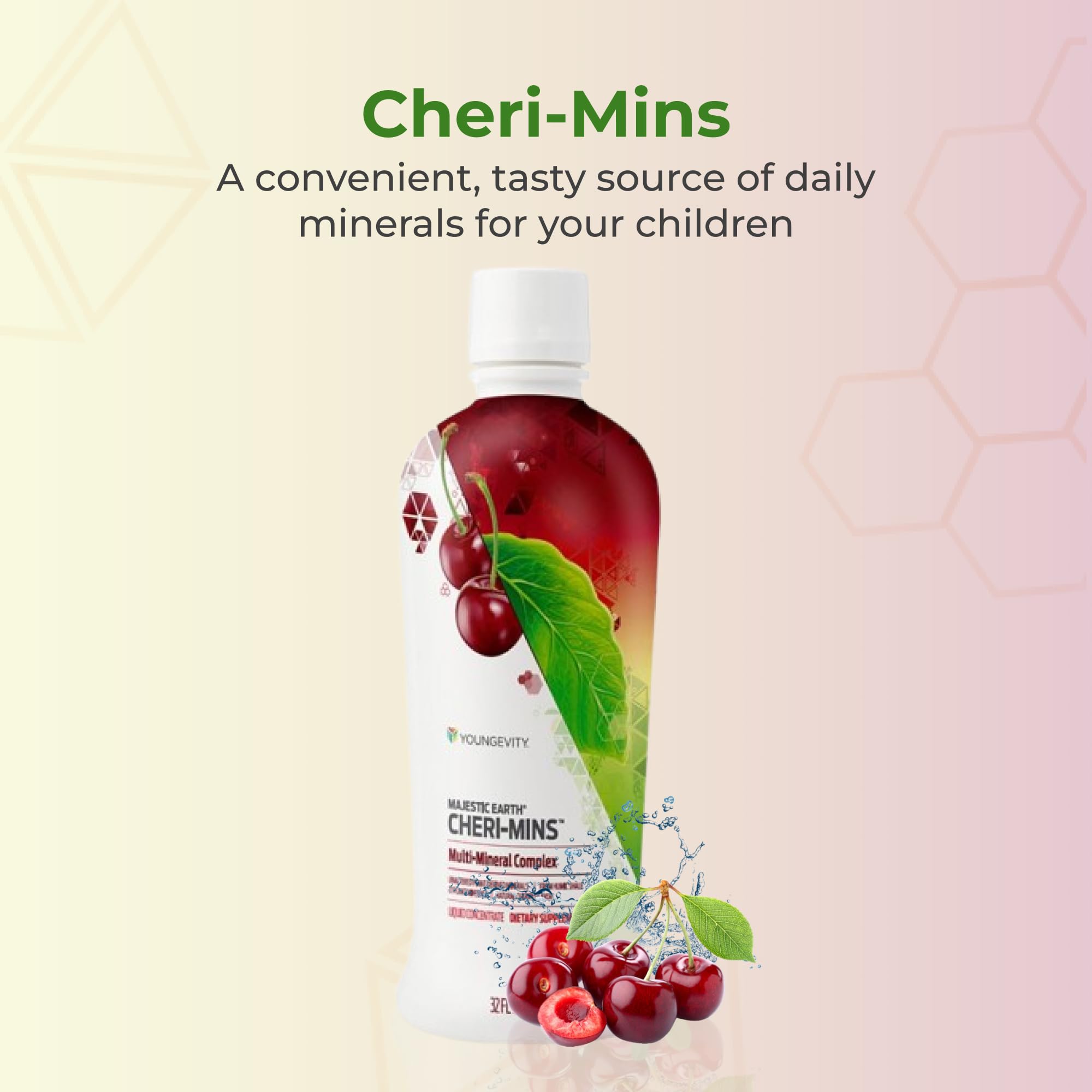 Youngevity Cheri-Mins™ Plant Derived Liquid Minerals - Great Tasting Formula - 77+ Natural Unaltered Trace Minerals - Colloidal Form Humic Shale (32 Fl Oz) YoungevityAu supplements