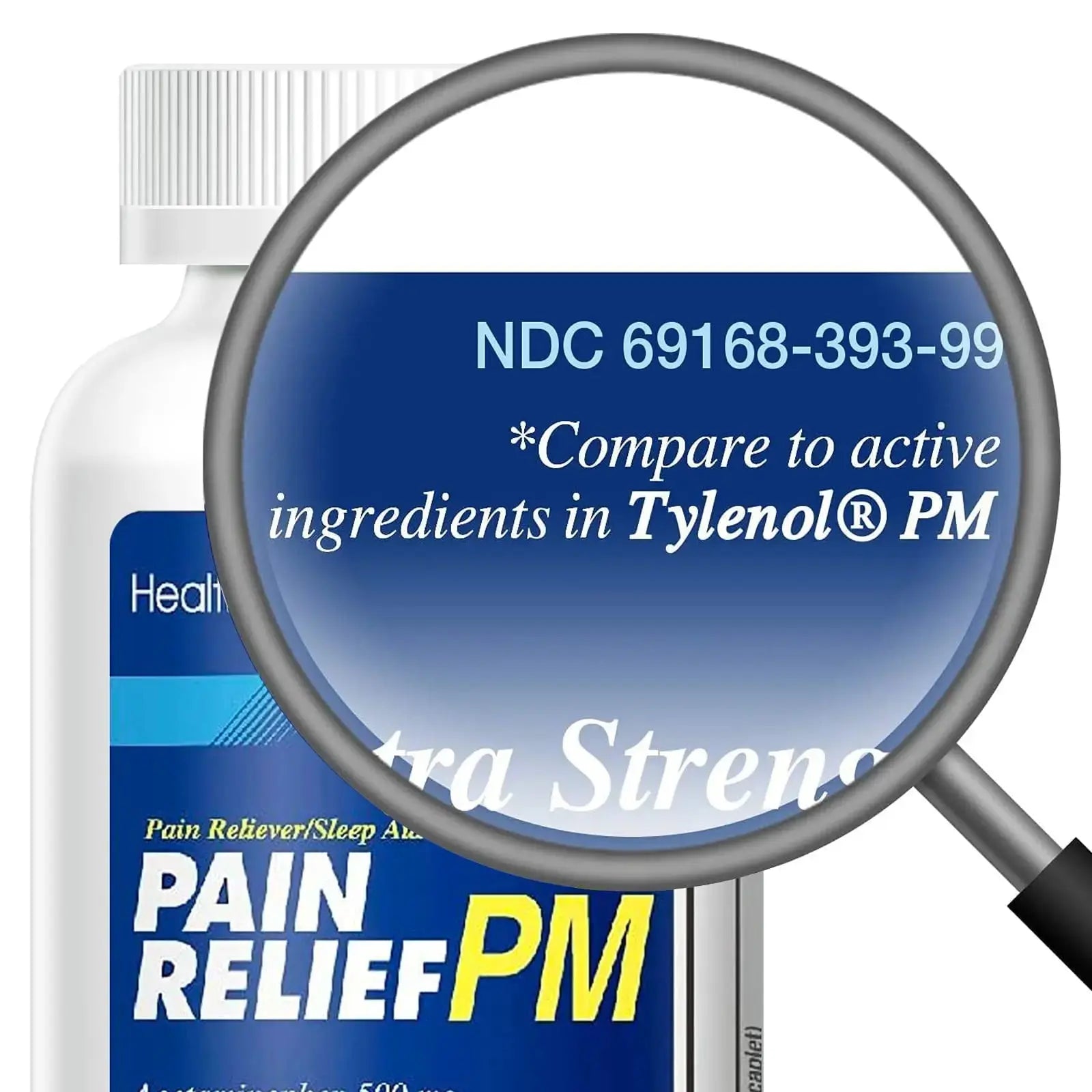 HealthA2Z® Extra Strength Pain Relief PM| Acetaminophen 500mg | Diphenhydramine 25mg | Pain Reliever & Nighttime Sleep Aid | (365 Count (Pack of 1)) HealthA2ZAu supplements