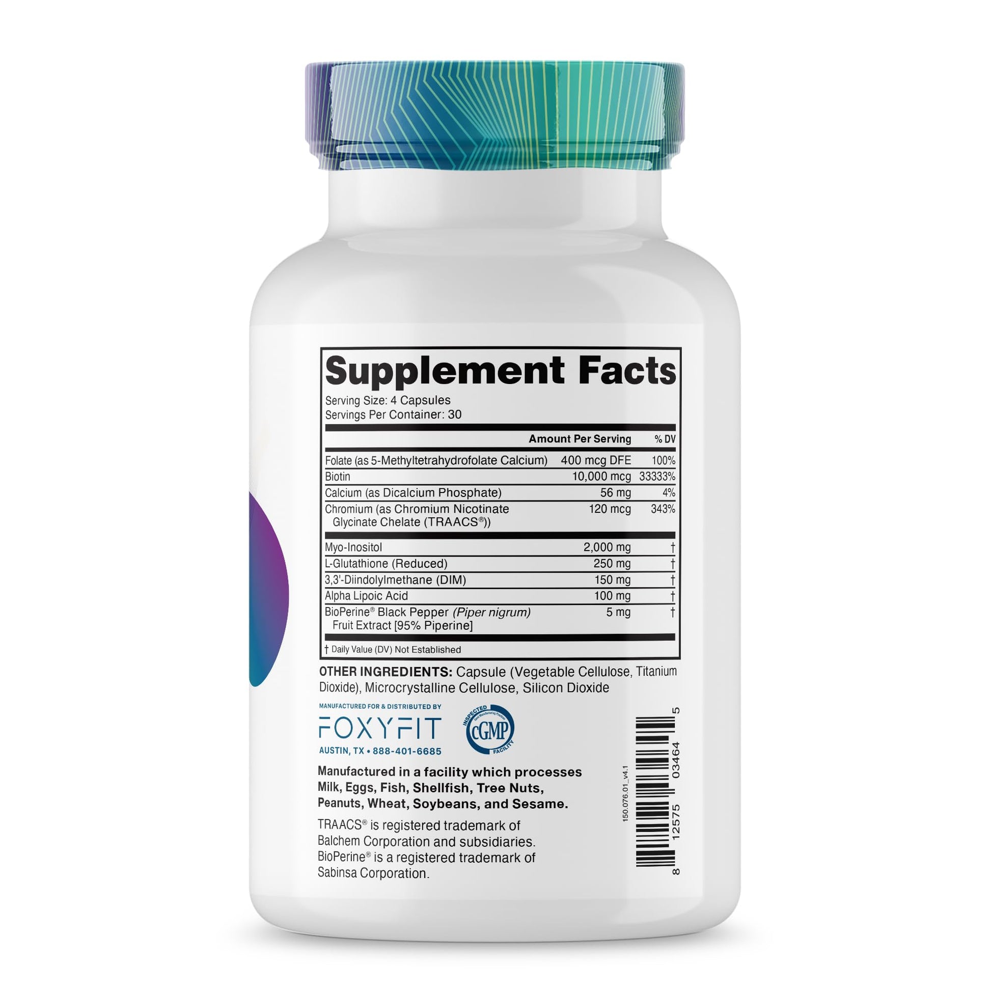 Essential Balance Hormonal Support and Vitamin Supplement for Women by Foxy Fit – Antioxidant, Healthy Skin & Hair for Daily Use* (30 Servings) FoxyFitAu supplements