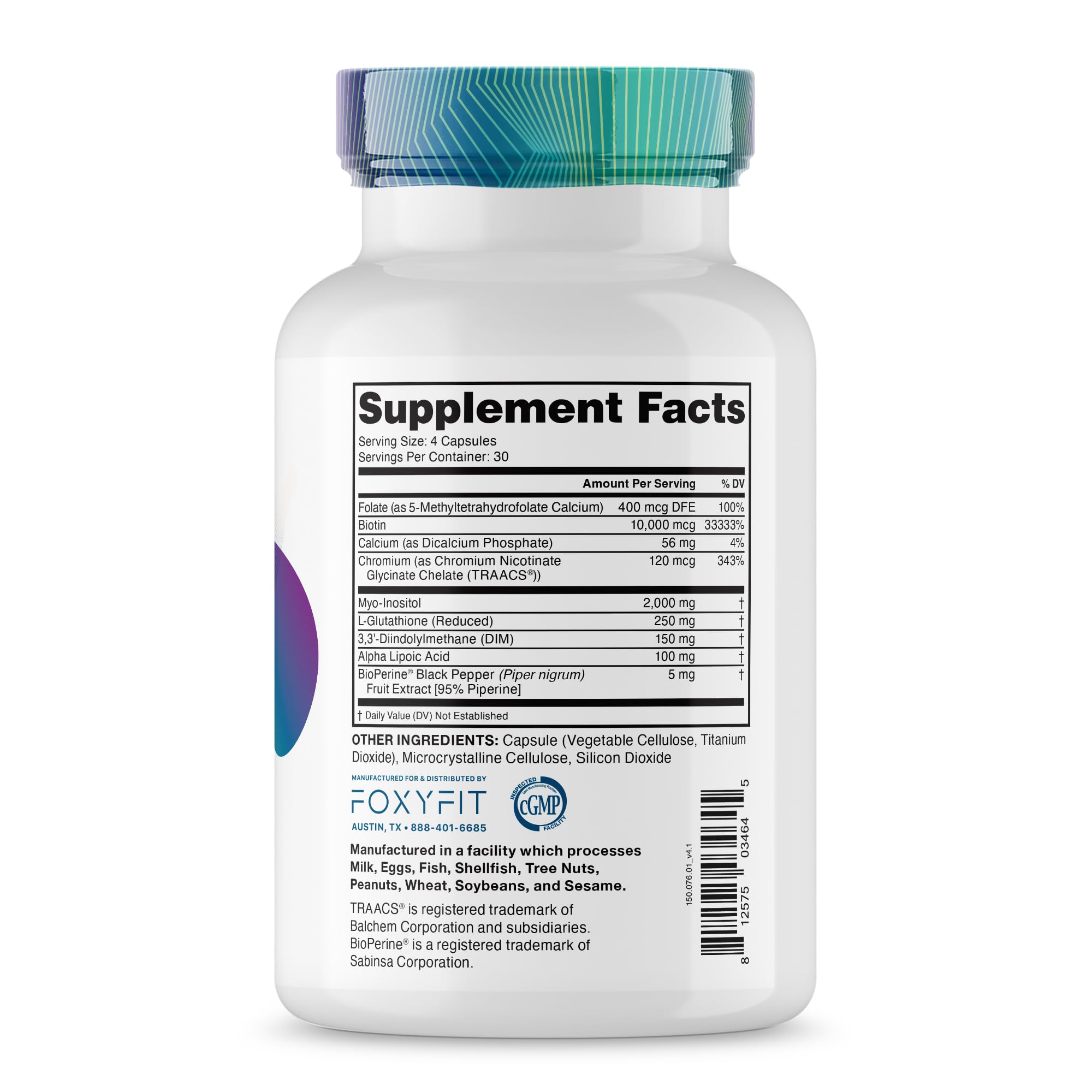 Essential Balance Hormonal Support and Vitamin Supplement for Women by Foxy Fit – Antioxidant, Healthy Skin & Hair for Daily Use* (30 Servings) FoxyFitAu supplements