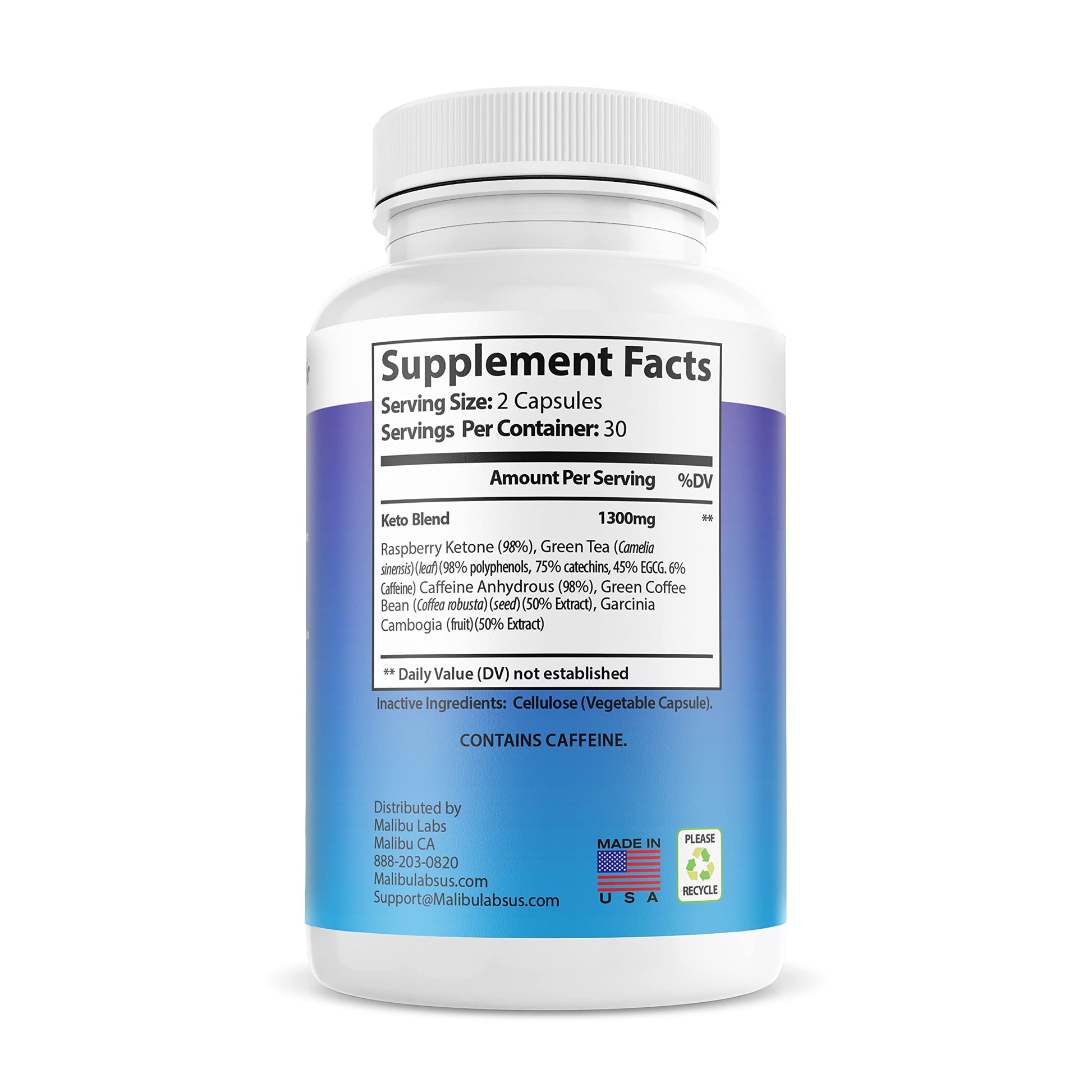Keto Prime, Advanced Ketogenic Pill Shark Formula 1300mg, KetoPrime, Made in The USA Malibu LabsAu supplements